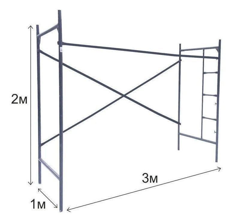 Леса строительные ЛРСП - 30 Без настилов купить на OZON по низкой цене ...