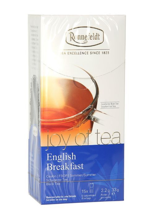Чай черный Ronnefeldt Joy of Tea Английский завтрак FBOP 15*3 г Германия  #1