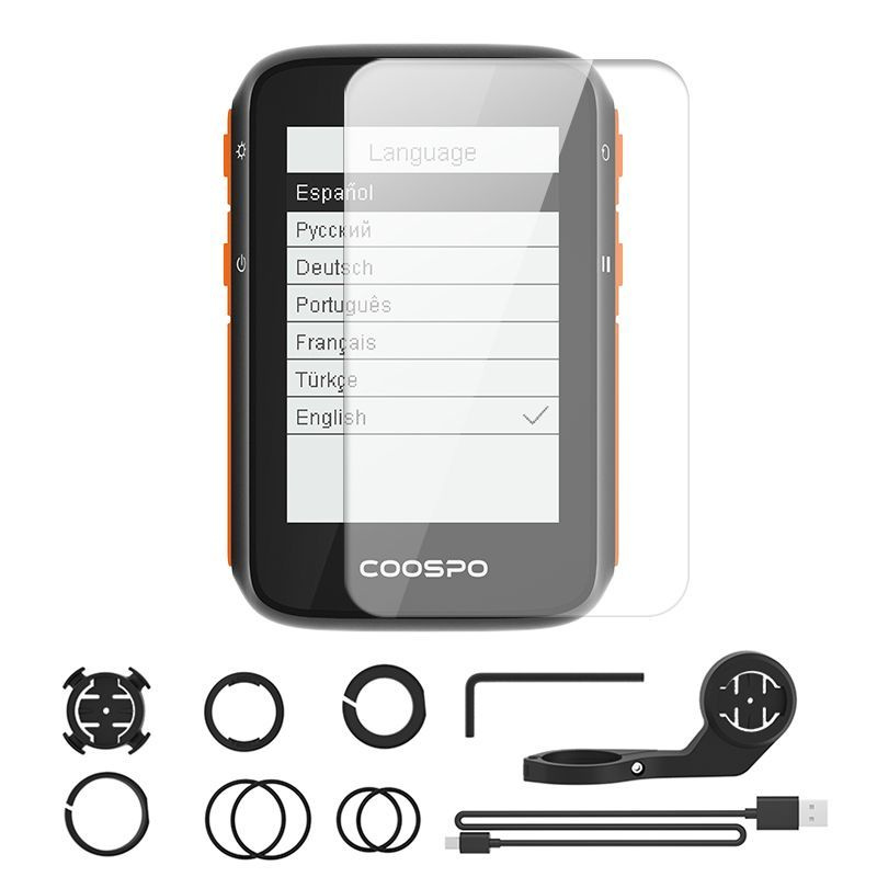 Coospo gps 2024 bike computer