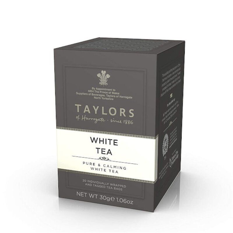 Чай белый TAYLORS White tea "Белый чай" 20 пакетиков 30 г (из Финляндии)  #1