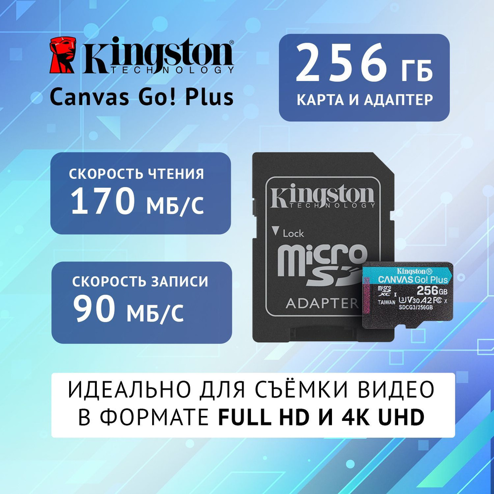 Kingston canvas go 256. Kingston Canvas go Plus 128 ГБ. MICROSD адаптер Memory Card ps2. Lock на SD карте.