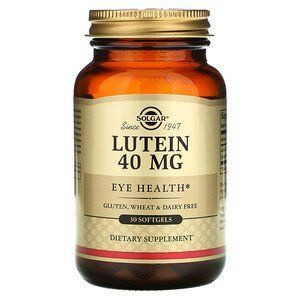 Solgar Lutein 40 mg - лютеин 30 гелевых капсул - купить с доставкой по ...