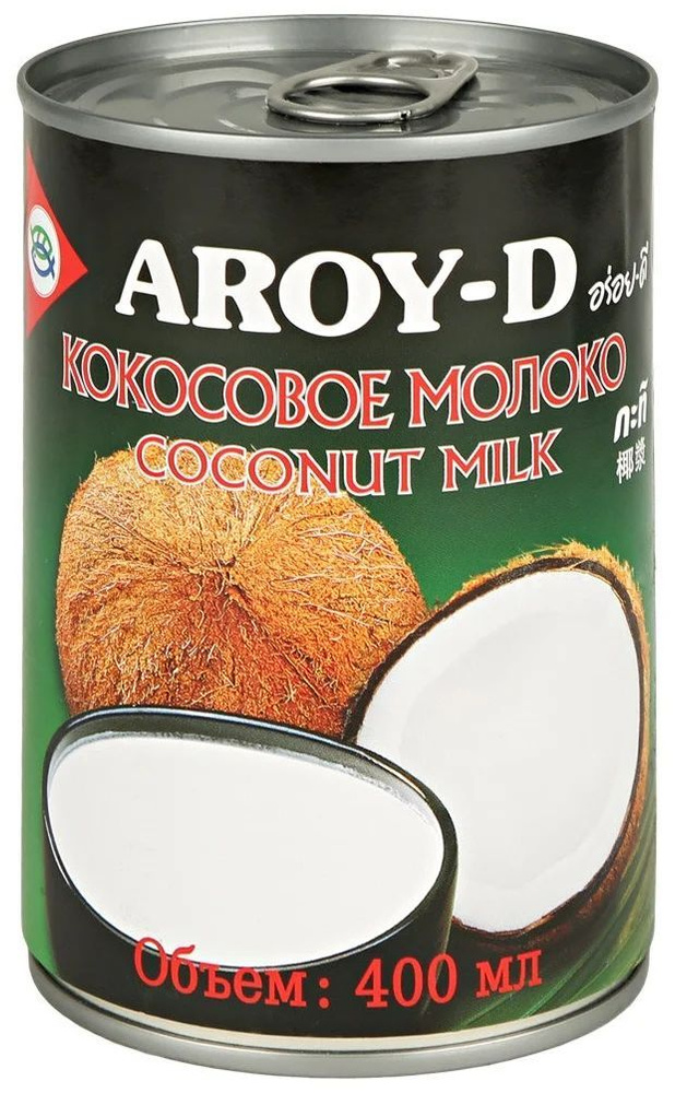Кокосовое молоко ж/б Aroy-D Арой-Ди, 400мл купить на OZON по низкой ...