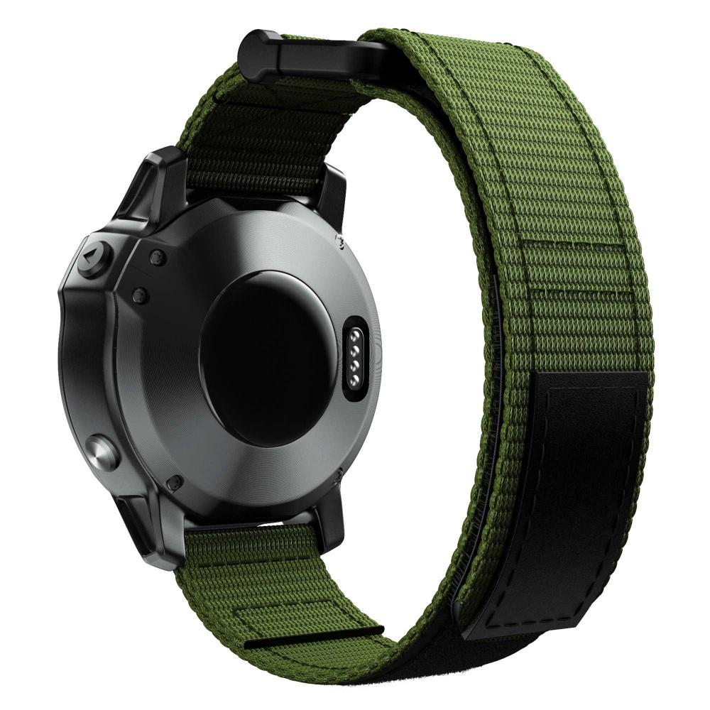 Нейлоновый эластичный ремешок 22 мм для Garmin Fenix 7/Fenix 6 Pro ...