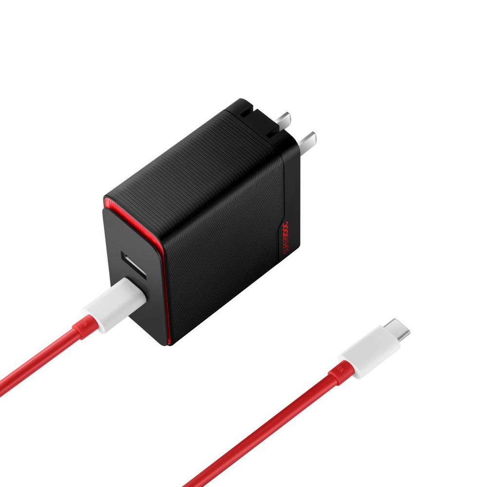 Оригинальное зарядное устройство OPPO SuperVOOC / OnePlus Warp Dual Port  Adapter 100W VCBAUACH, черное