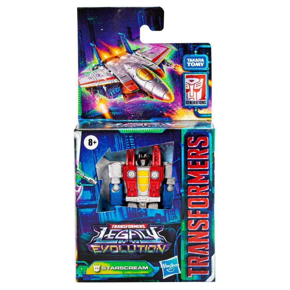 Трансформеры игрушки Hasbro Transformers Legacy Evolution Core Class Starscream (8.9cm) F7183  #1