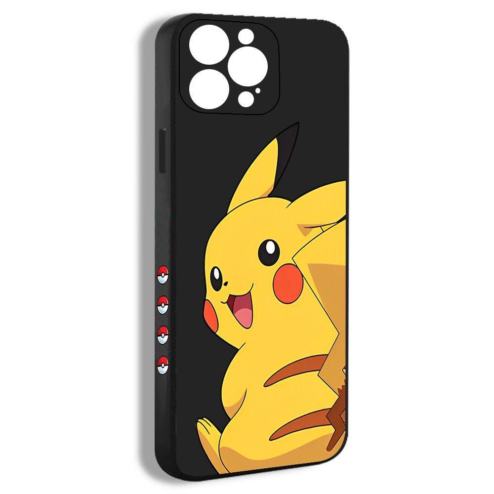 Чехол для смартфона Подходит для iPhone 14 Pro Пикачу Покемон Pokemon  pikachu - купить с доставкой по выгодным ценам в интернет-магазине OZON  (1147805903)