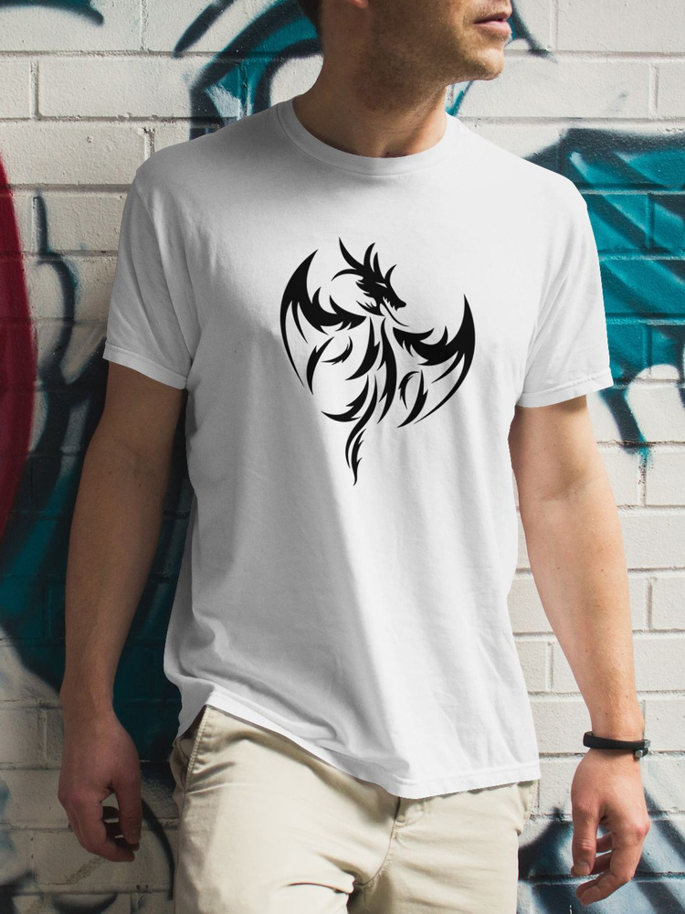 Футболка Креатиум, размер 44, цвет белый, 100% хлопок - купить по ...