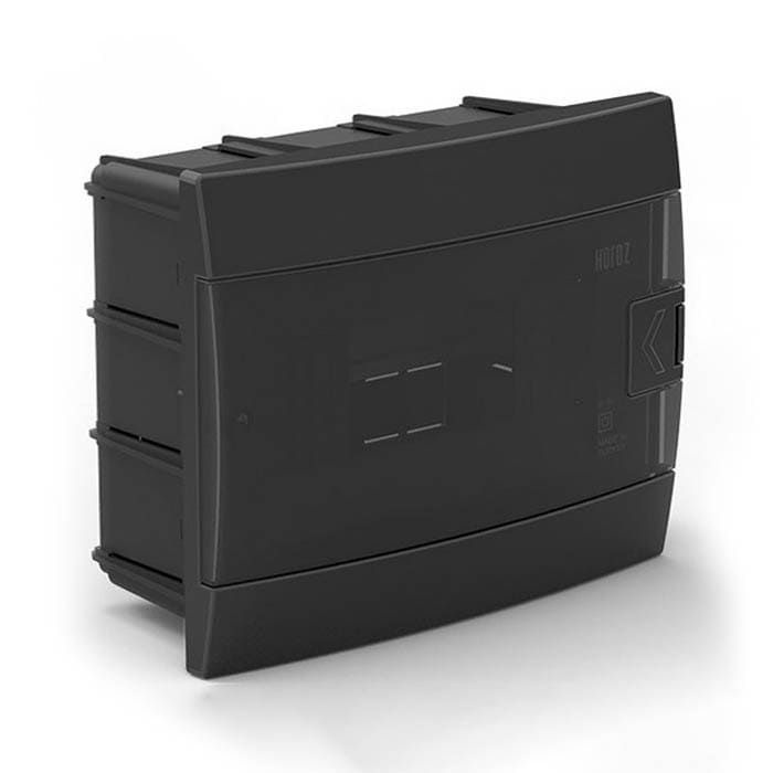 Бокс ЩРВ Horoz 8 модулей, встраиваемый, черный (2 шт) - купить по ...