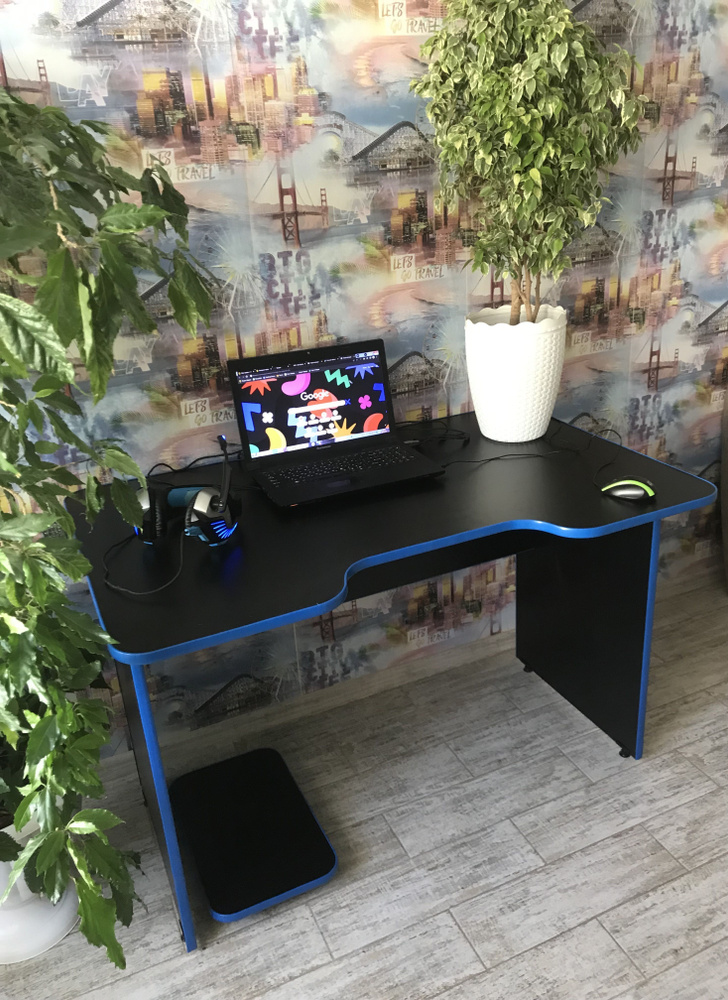 Игровой компьютерный стол ADRENALINE, 110х75х78 см - купить по выгодным ...