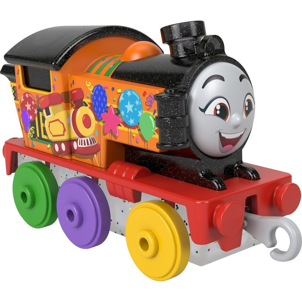 Паровозик Mattel Fisher Price Thomas & Friends Birthday Party Balloons  Print, Nia HMC36 (HFX89/HFX90)