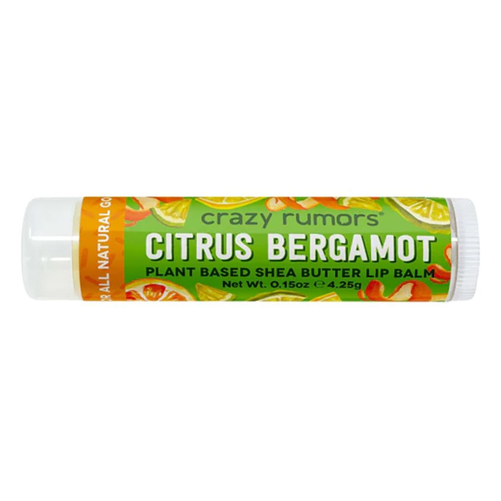 Crazy Rumors Бальзам для губ Citrus Bergamot Lip Balm с ароматом Цитрусовый Бергамот, 4.25 г  #1