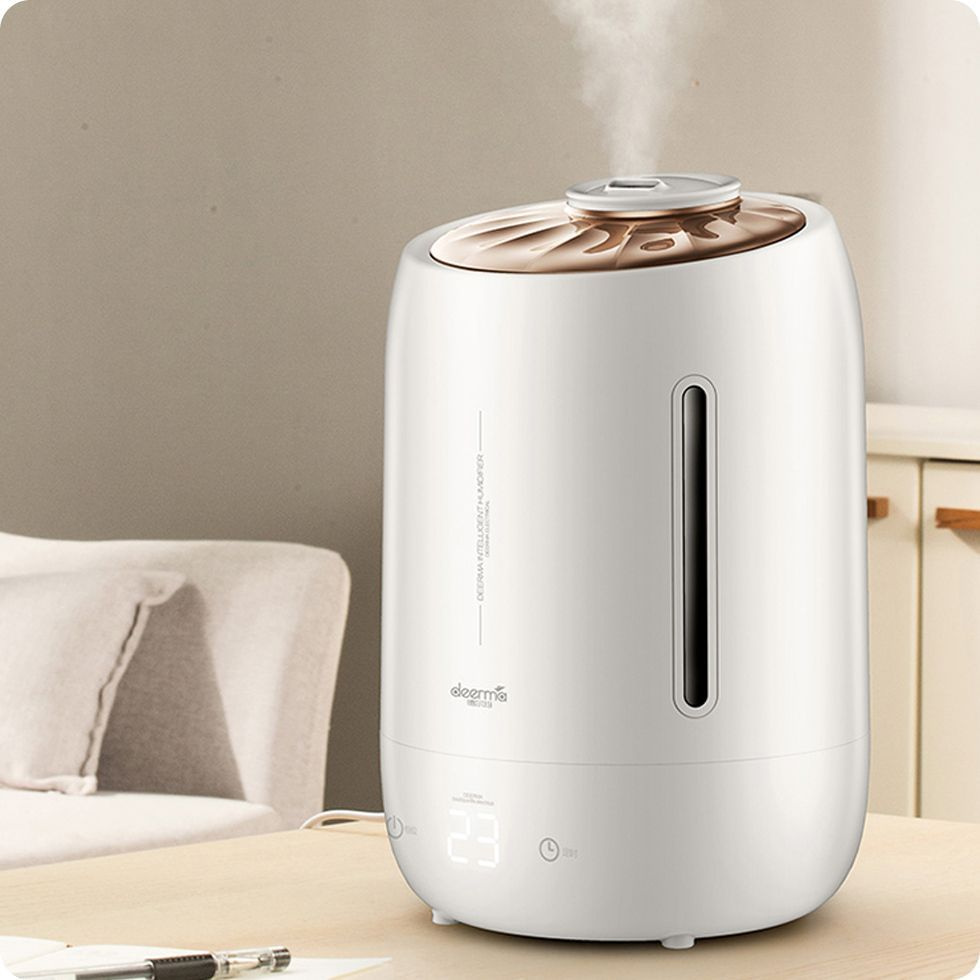 Увлажнитель воздуха Deerma Air Humidifier DEM-F600 ультразвуковой маленький настольный, очиститель воздуха #1