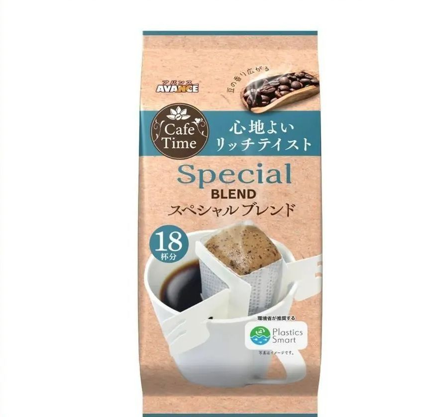 Кофе Avance Спешиал Бленд молотый в дрип пакетах18шт по 6г Япония  #1