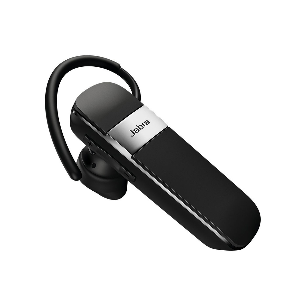 Беспроводная Bluetooth гарнитура Jabra Talk 15 SE, с микрофоном, крепление  на ухе, чёрный