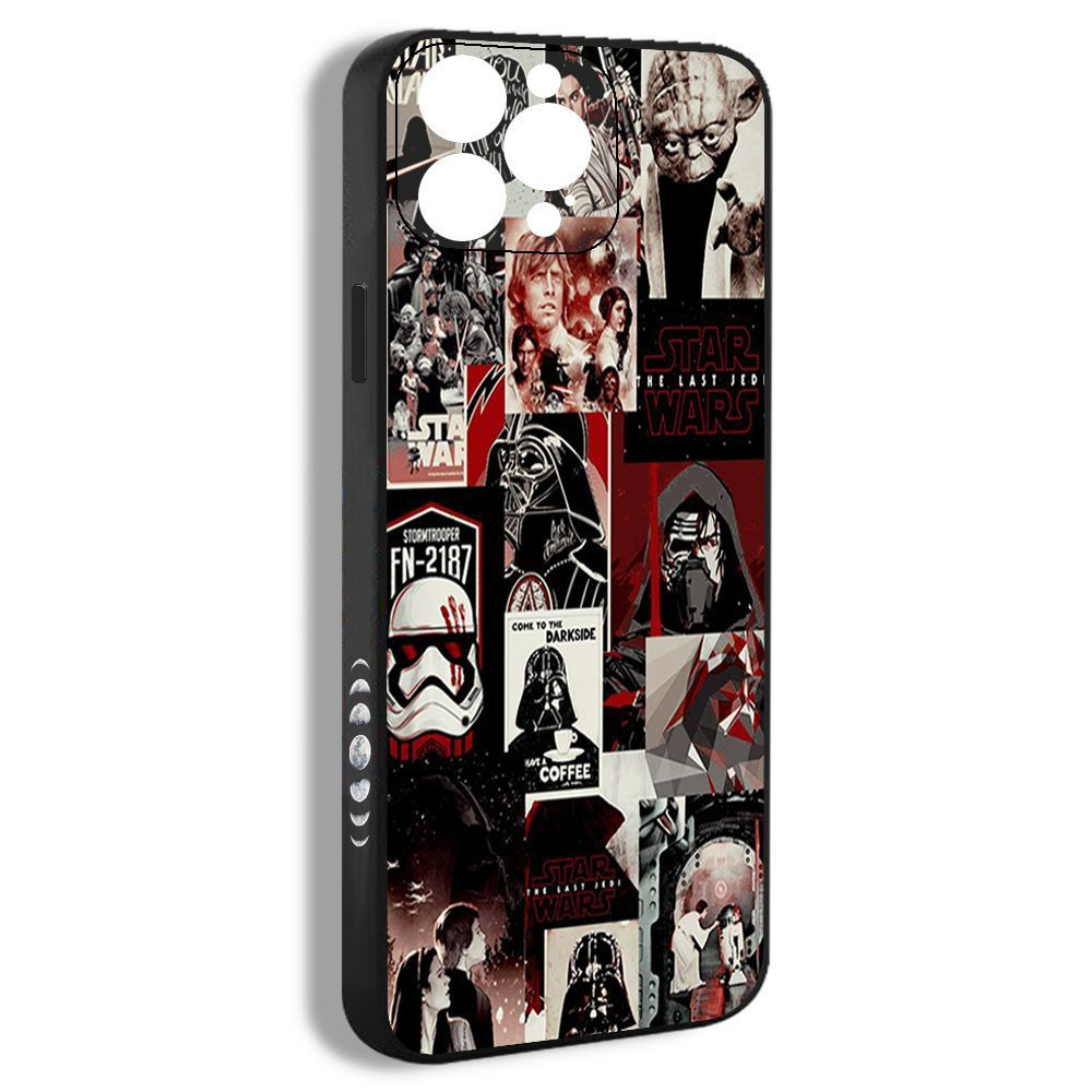 Чехол для смартфона Подходит для iPhone 14 Pro Star Wars Дарт Вейдер  Звёздные войны модный рисунок - купить с доставкой по выгодным ценам в  интернет-магазине OZON (1173081910)