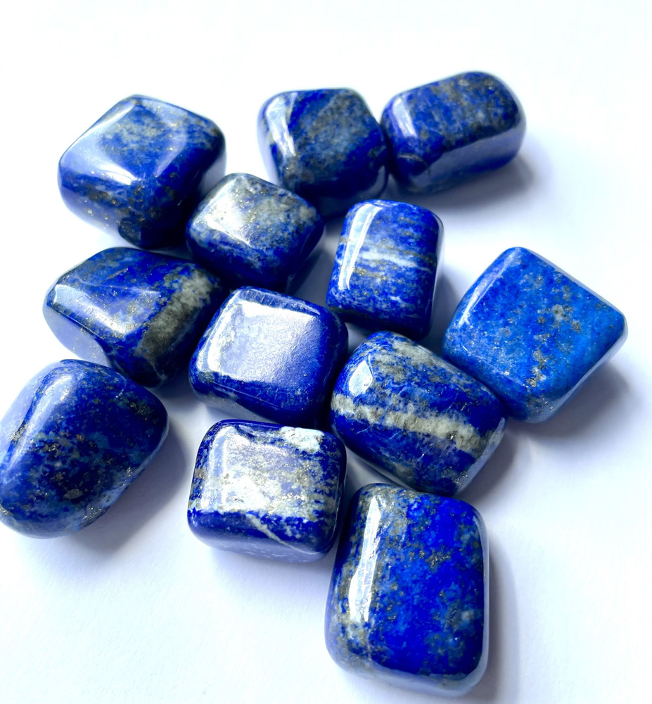 Камень натуральный Лазурит 8-16 г, 10-28 мм - купить с доставкой повыгодным ценам в интернет-магазине OZON (1173481920)