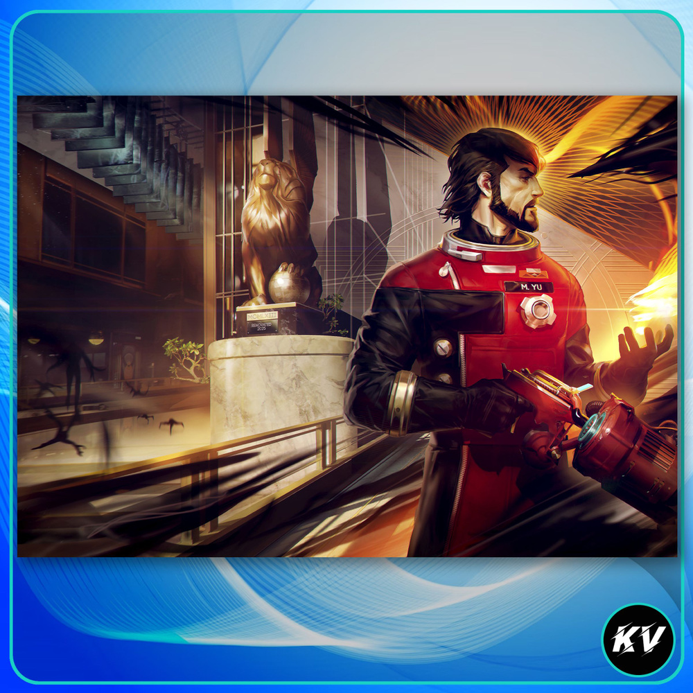 Картина на холсте Prey Игра Космос 1-10 40х60 см - купить по низкой цене в  интернет-магазине OZON (1176823907)