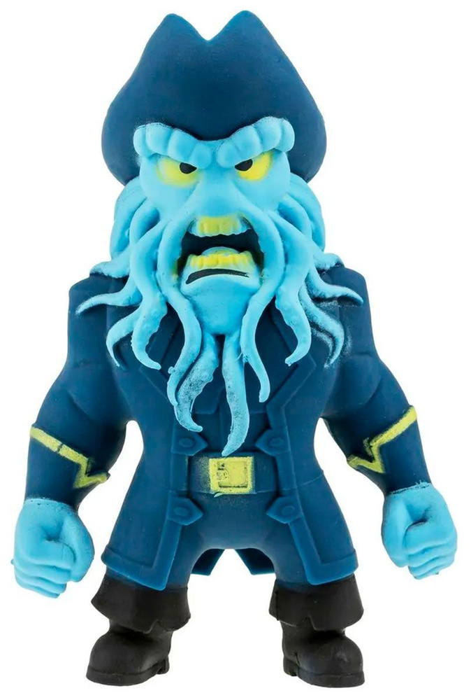 Тянущаюся фигурка 1 Toy MONSTER FLEX, серия 4, Пират-осьминог, 15 см ...