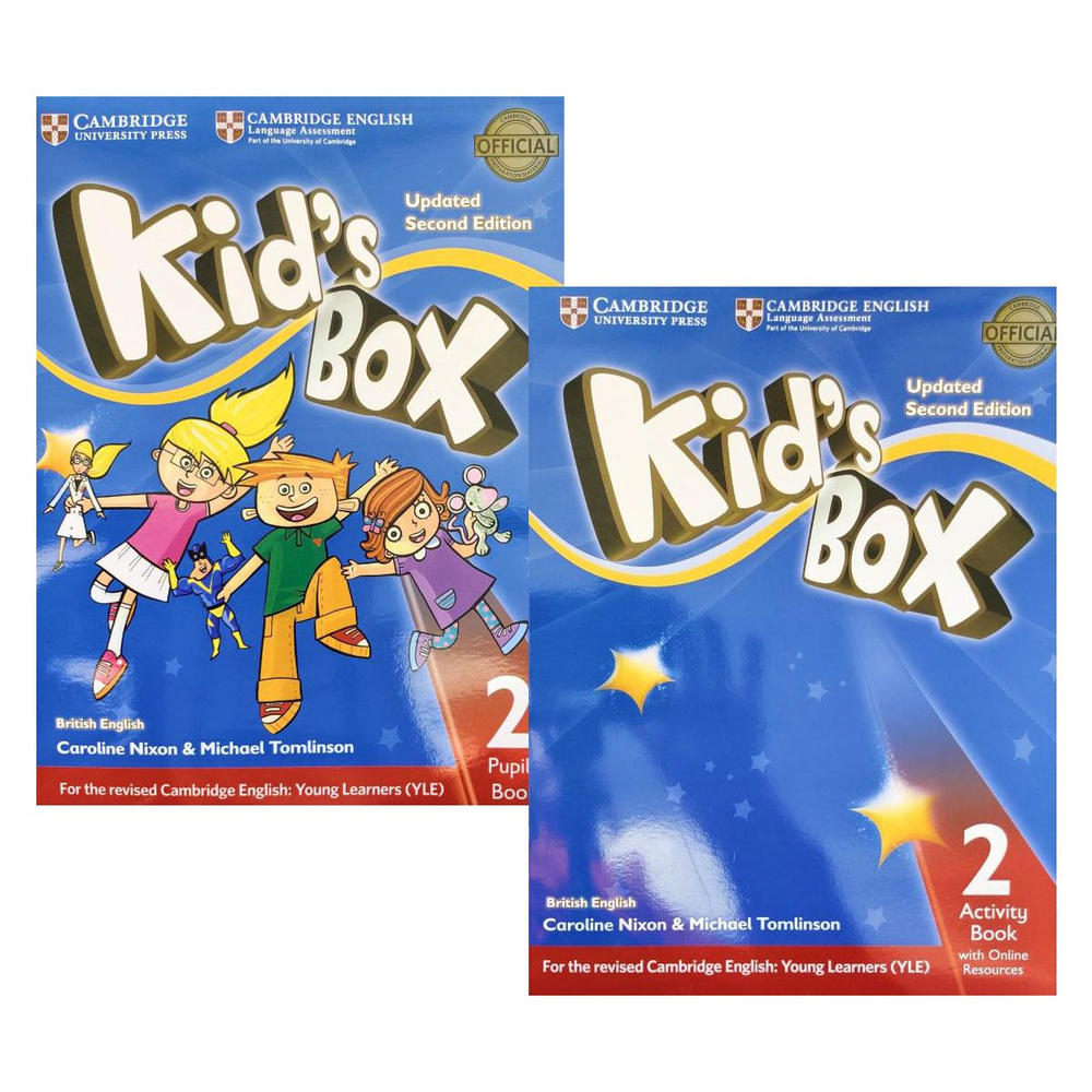 Kid's Box 2 (2nd Edition Updated) комплект SB +WB + CD - купить с ...
