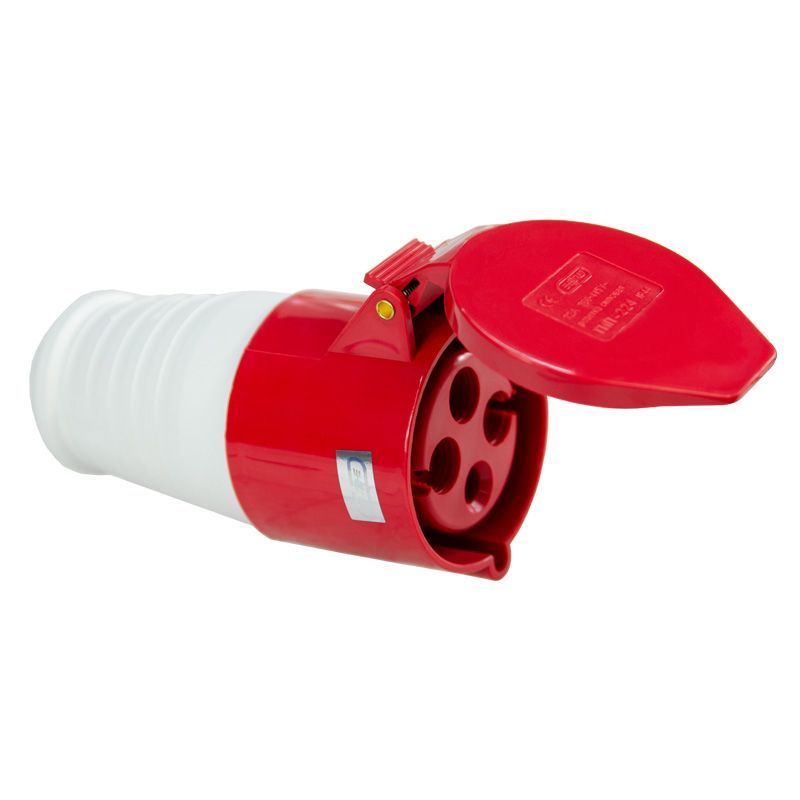 Розетка переносная TS-224 3P+PE 32А 400В IP44 ЭНЕРГИЯ - купить по ...