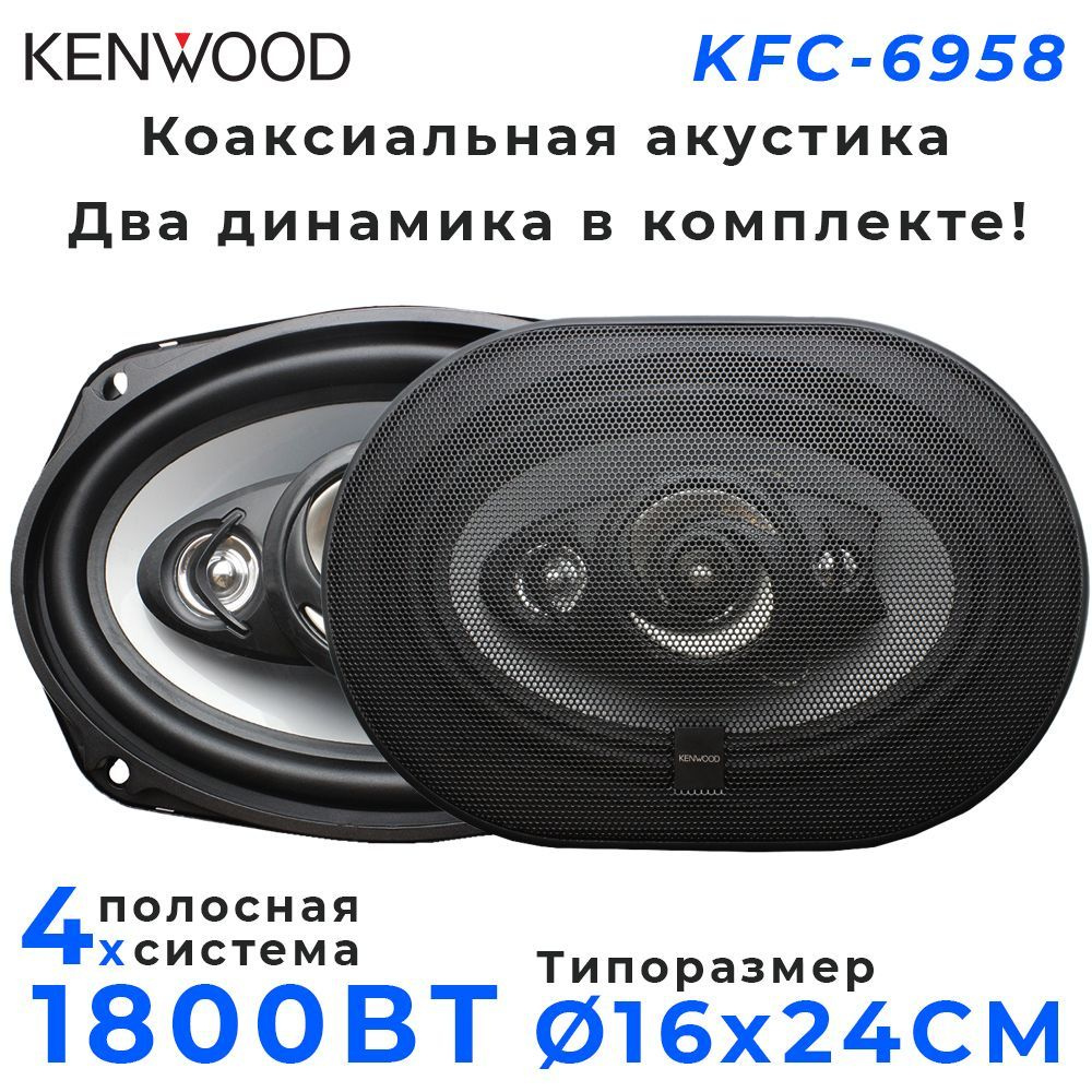 Автомобильные динамики KENWOOD 