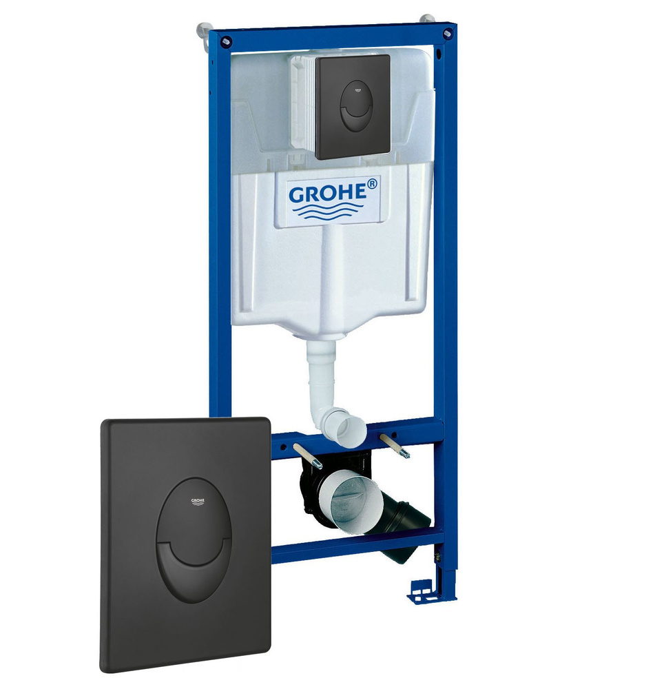 Система инсталляции для подвесных унитазов Grohe Rapid SL 38721BL1 ...