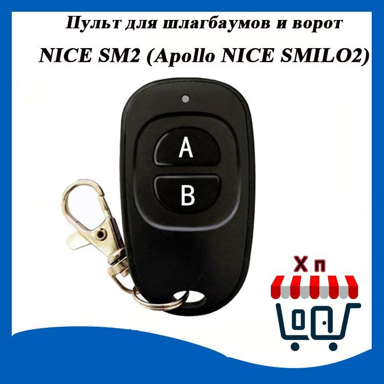 Пульт для шлагбаумов и ворот NICE SM2 (Apollo NICE SMILO2) - купить с ...
