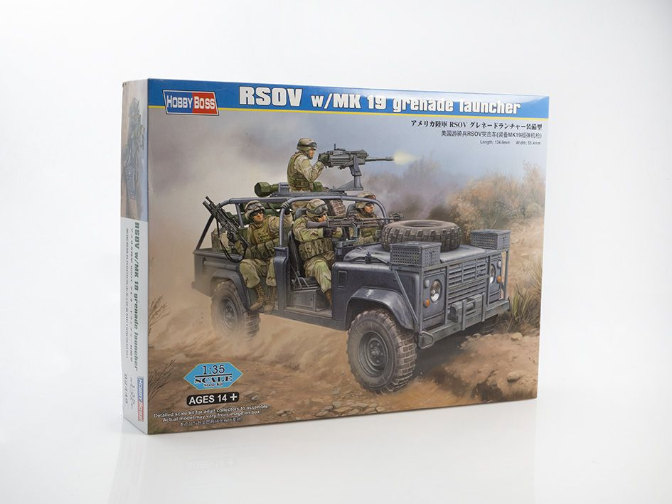 Hobbyboss 82449 1/35 Mô Hình Xe RSOV w/MK 19 grenade launcher