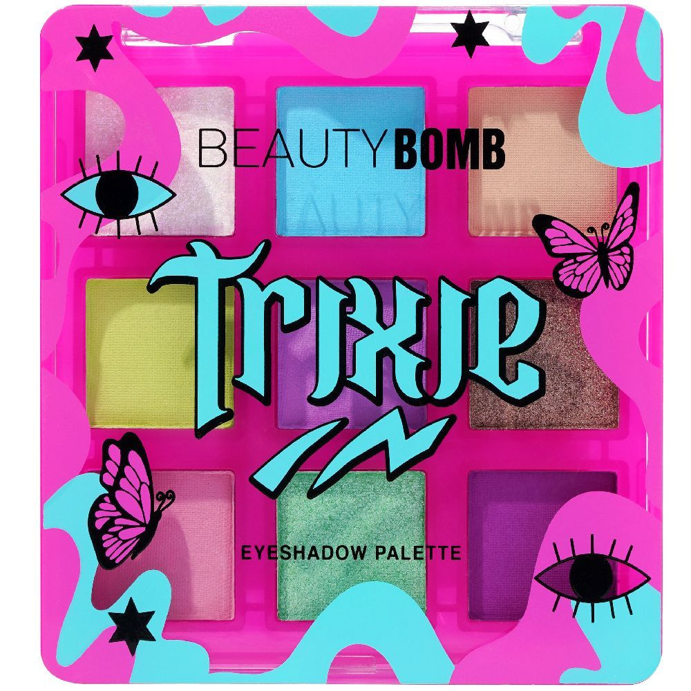 Beauty Bomb Палетка теней для век Trixie, 7г - купить с доставкой по  выгодным ценам в интернет-магазине OZON (1215816602)