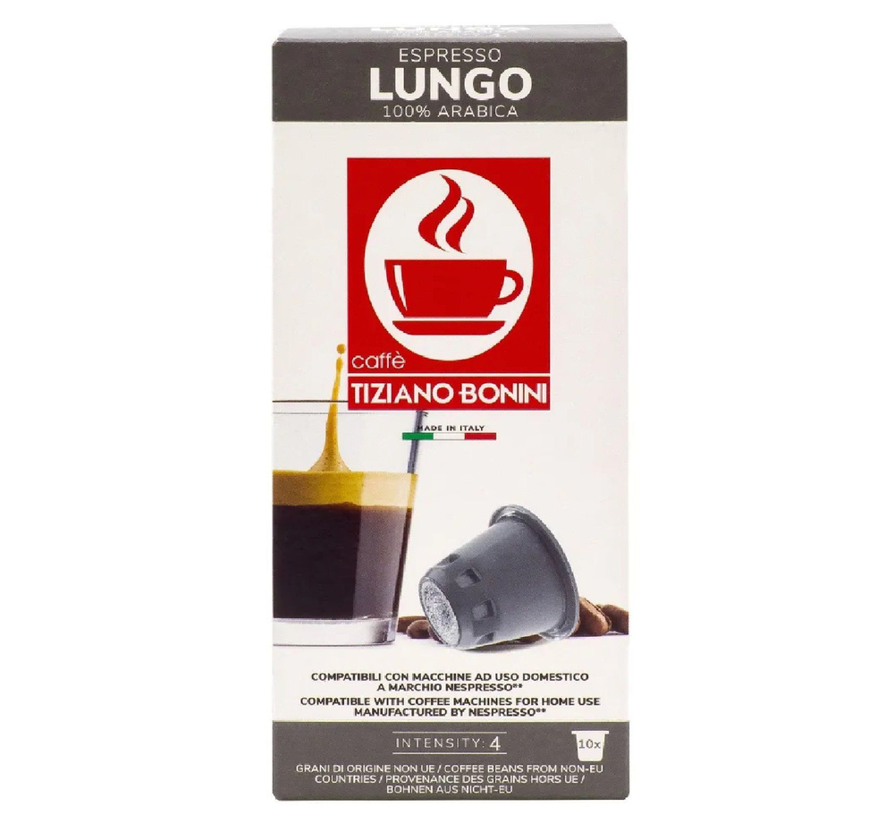 Кофе в капсулах Nespresso Caffe Tiziano Bonini Lungo #1