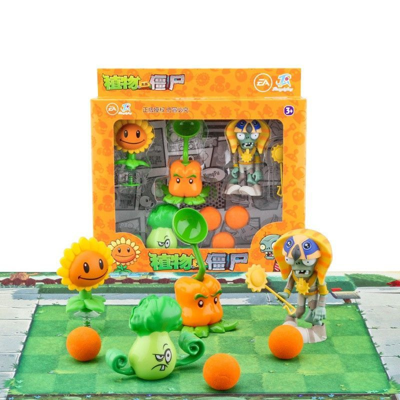 Набор фигурок Plants vs Zombies / Растения против зомби - купить с ...