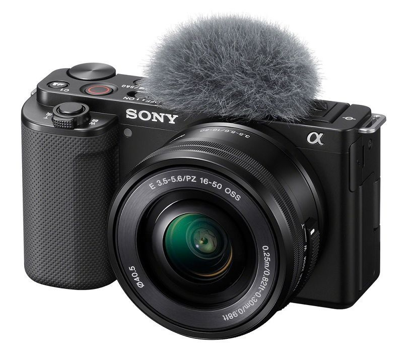 Беззеркальный фотоаппарат Sony ZV-E10 kit 16-50mm, черный #1