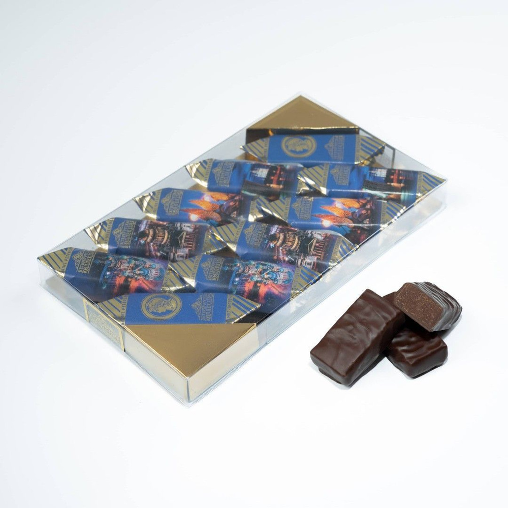 Конфеты шоколадные с коньяком в подарок "Петербургская коллекция", 180 гр, Камея, Сладкий подарок на #1