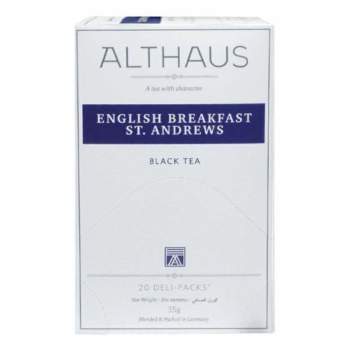 Чай черный Althaus English Breakfast St. Andrews в пакетиках 1,75 г х 20 шт #1