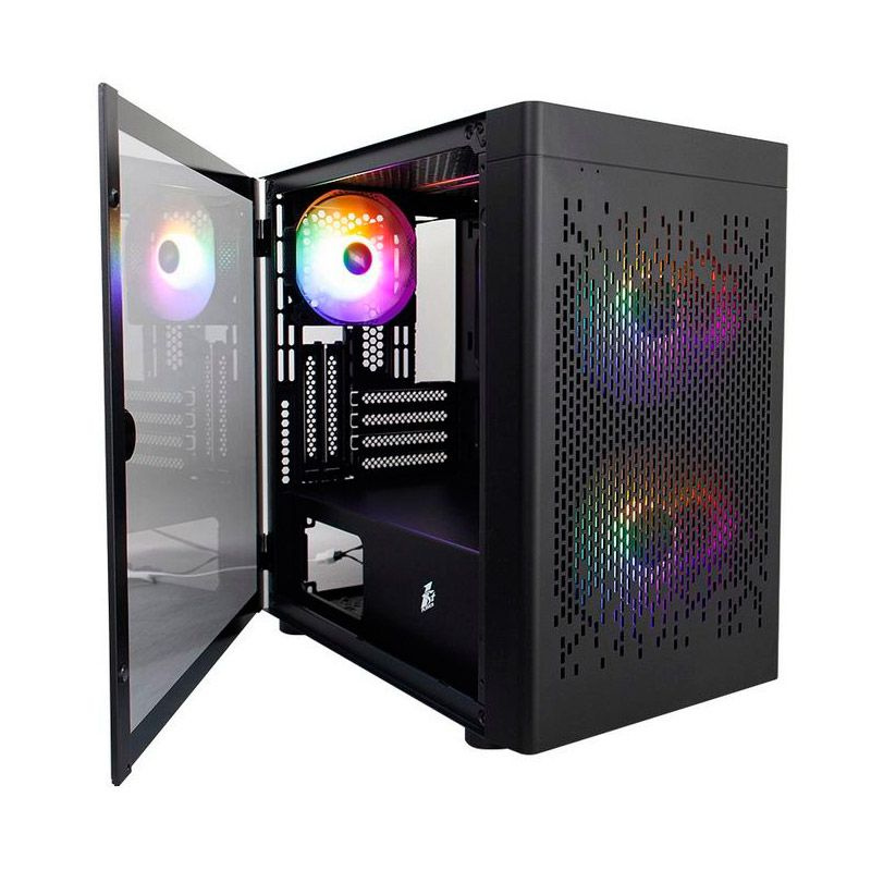 Корпус 1stPlayer DK D3-B Black D3-B-BK-2F1P-1F1 - купить с доставкой по ...