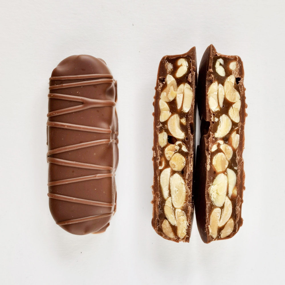 Madame Chocolat Шоколадные батончики Арахис & соленая карамель без ...