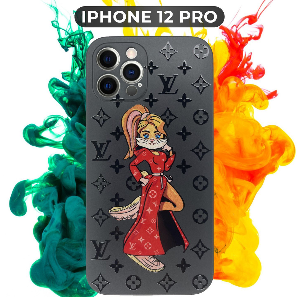 Силиконовый,защитный чехол с рисунком Lola Bunny LV/ Лола Банни ЛВ на Apple  IPhone 12 Pro / Айфон 12 Pro купить на OZON по низкой цене (731149904)