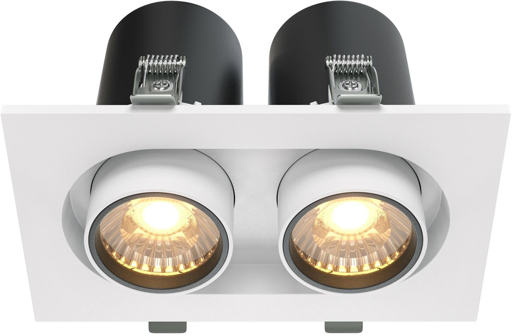 Встраиваемый светильник Hidden 3000K 2x10W 36 LED Maytoni Technical DL045-02-10W3K-W  #1