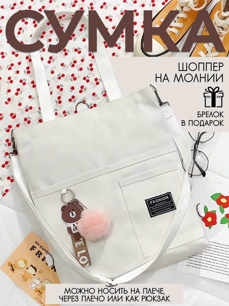 Сумка шоппер, на плечо #1
