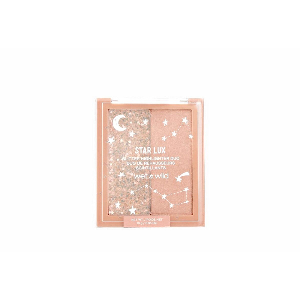 Хайлайтер для лица Star Lux Glitter Highlighter Duo , тон Now or Nova 1 шт купить с