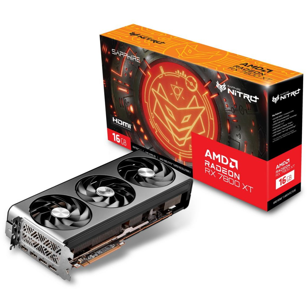 Видеокарта Radeon RX 7800 XT 16 ГБ (11330-01-20G)