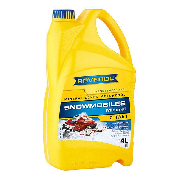 RAVENOL Snowmobiles 2-takt mineral Масло моторное, Минеральное, 4 л #1