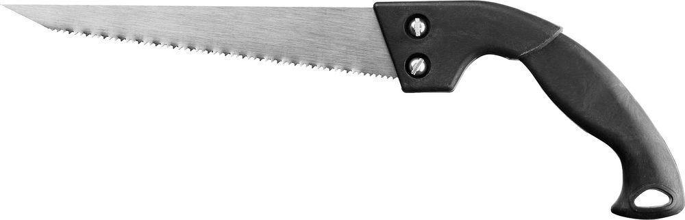 Ножовка по гипсокартону сибин односторонняя 200 мм #1