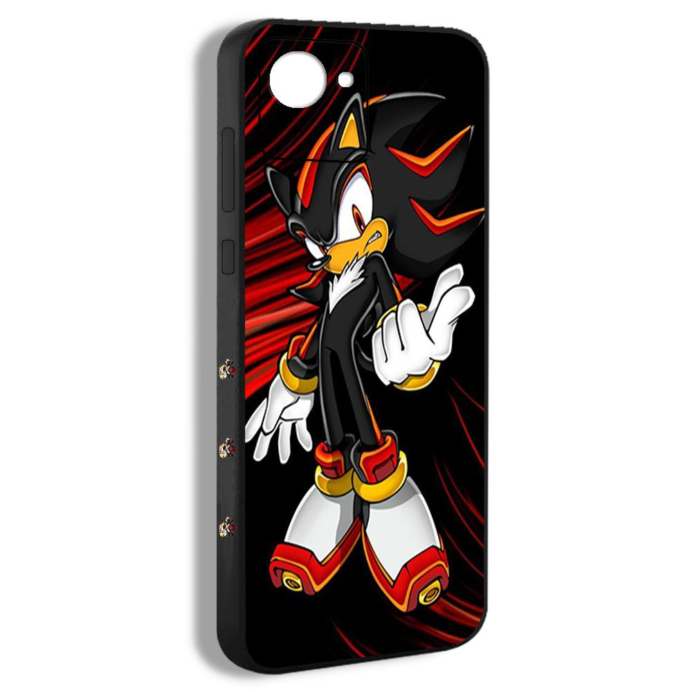 чехол для смартфона Подходит для Realme C30 Shadow the Hedgehog Ёж Шедоу Соник  Икс Чёрный ёж TKT03 - купить с доставкой по выгодным ценам в  интернет-магазине OZON (1277885148)