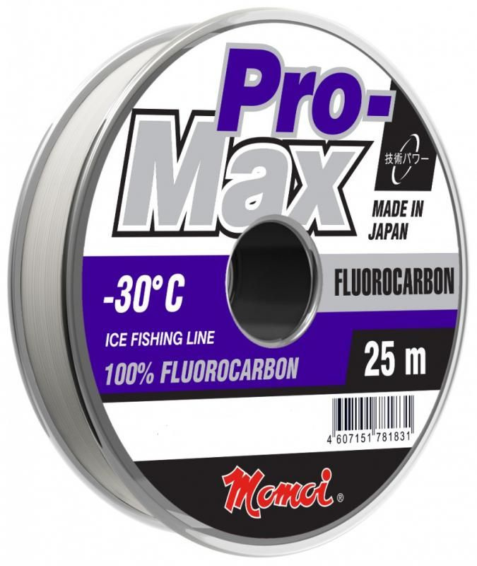 Флюорокарбоновая леска для рыбалки Momoi Леска PRO-MAX Fluorocarbon 0 ...