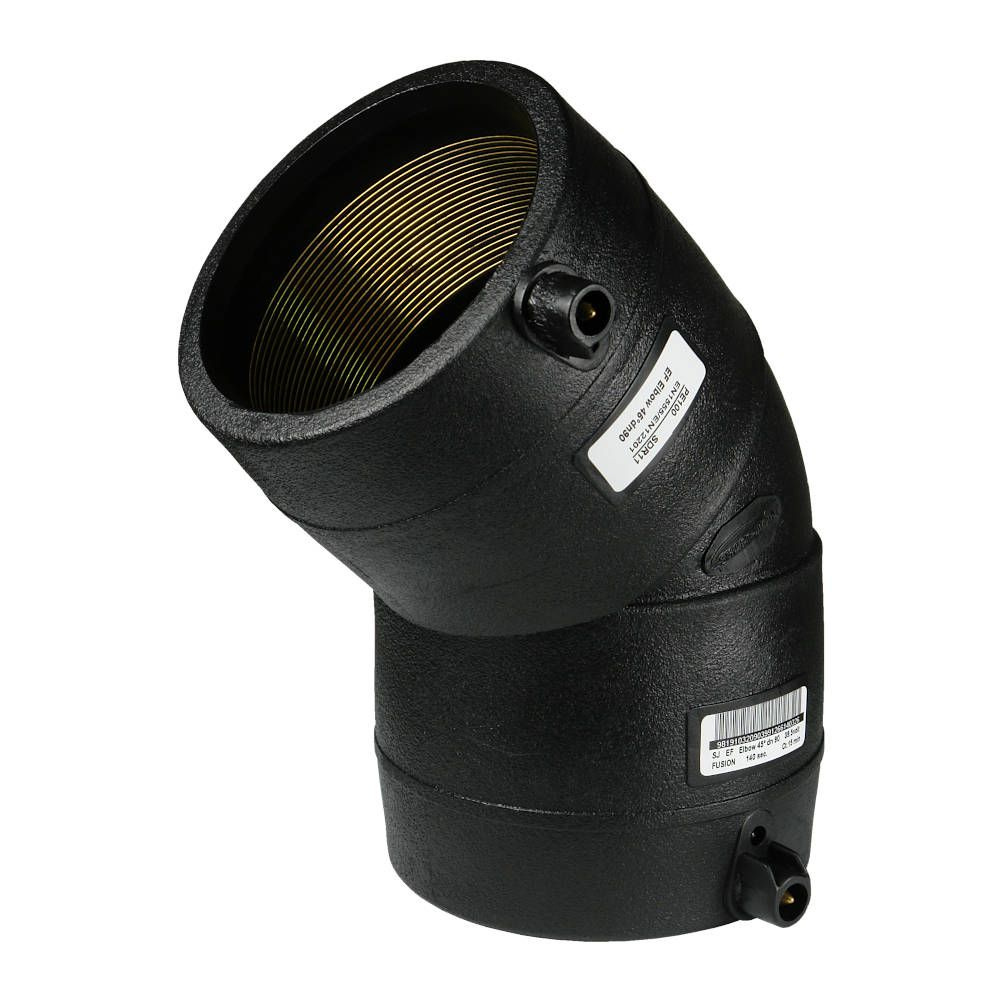 Отвод электросварной 110 мм ПЭ100 SDR11 SMART JOINT, 45 градусов, 15418 ...