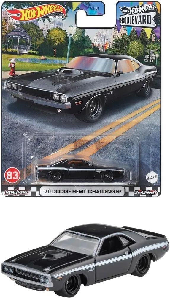 Машинка Hot Wheels коллекционная GJT68 70 DODGE HEMI CHALLENGER #1