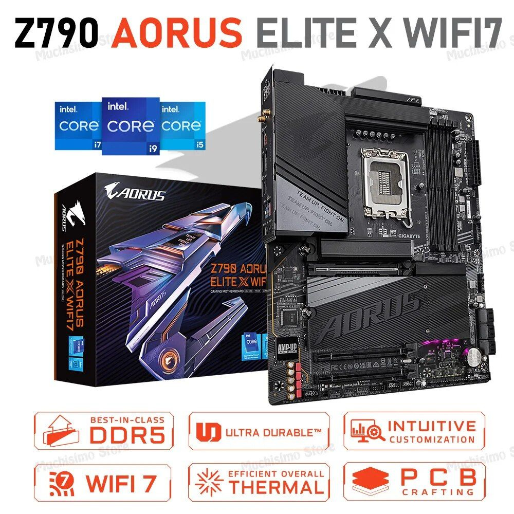 Материнская плата Gigabyte Z790 AORUS ELITE X WIFI7 купить по низкой ...