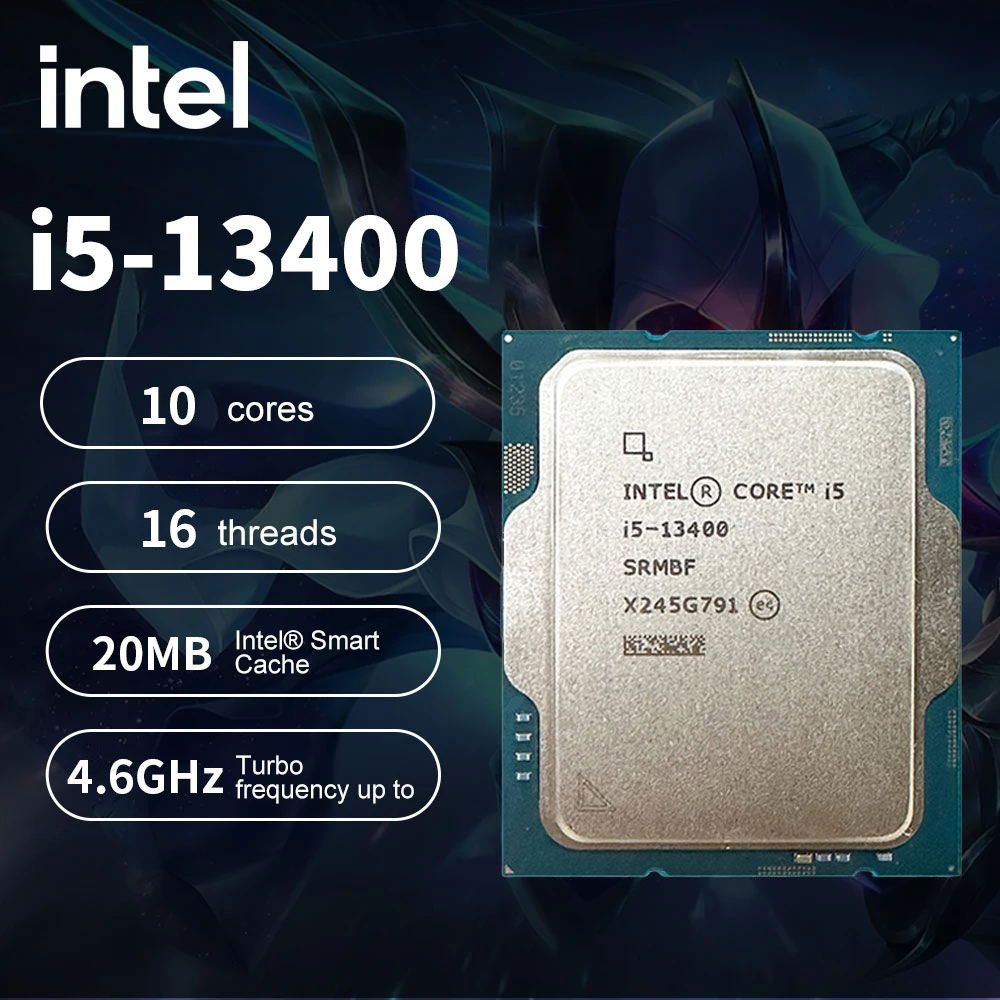 Процессор Intel Core i5 13-го поколения, OEM (без кулера), 10 яд., 2.5 ...